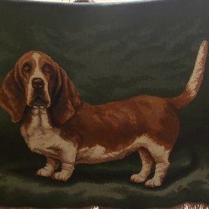 Basset hound Throw Blanket